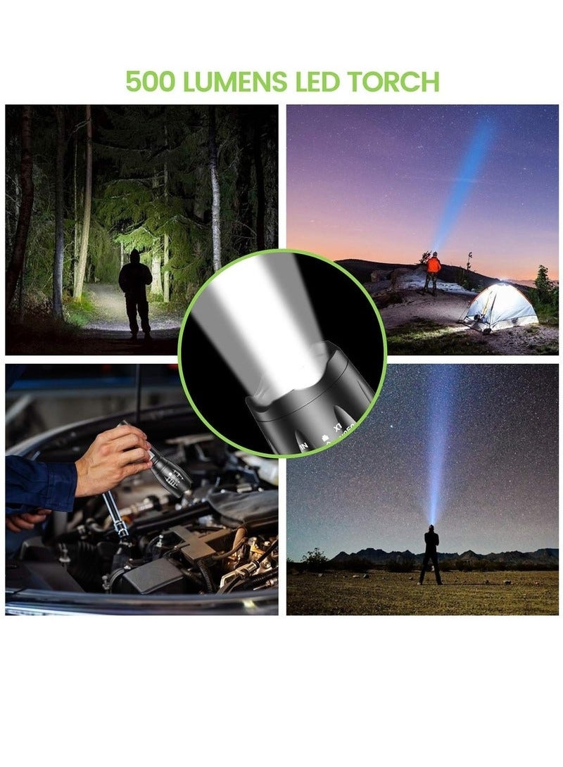 Flashlight UV and White Light 2 In 1 Flashlight LED Dual Color Waterproof Flashlight - Image 5