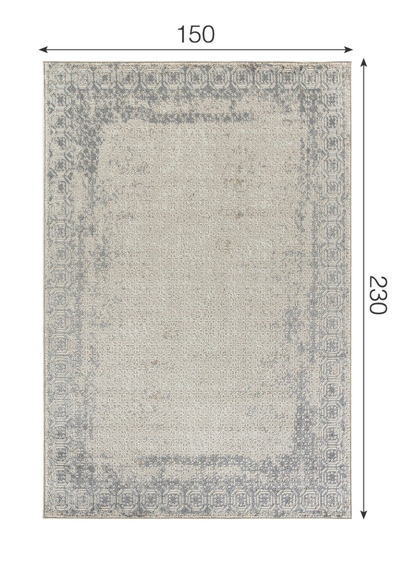 Generic Modern Vintage Style Area Super Soft Touch Living Room Bedroom Floor Decoration Carpet Beige Natural Light Rectangular 150x230 cm  - Image 2