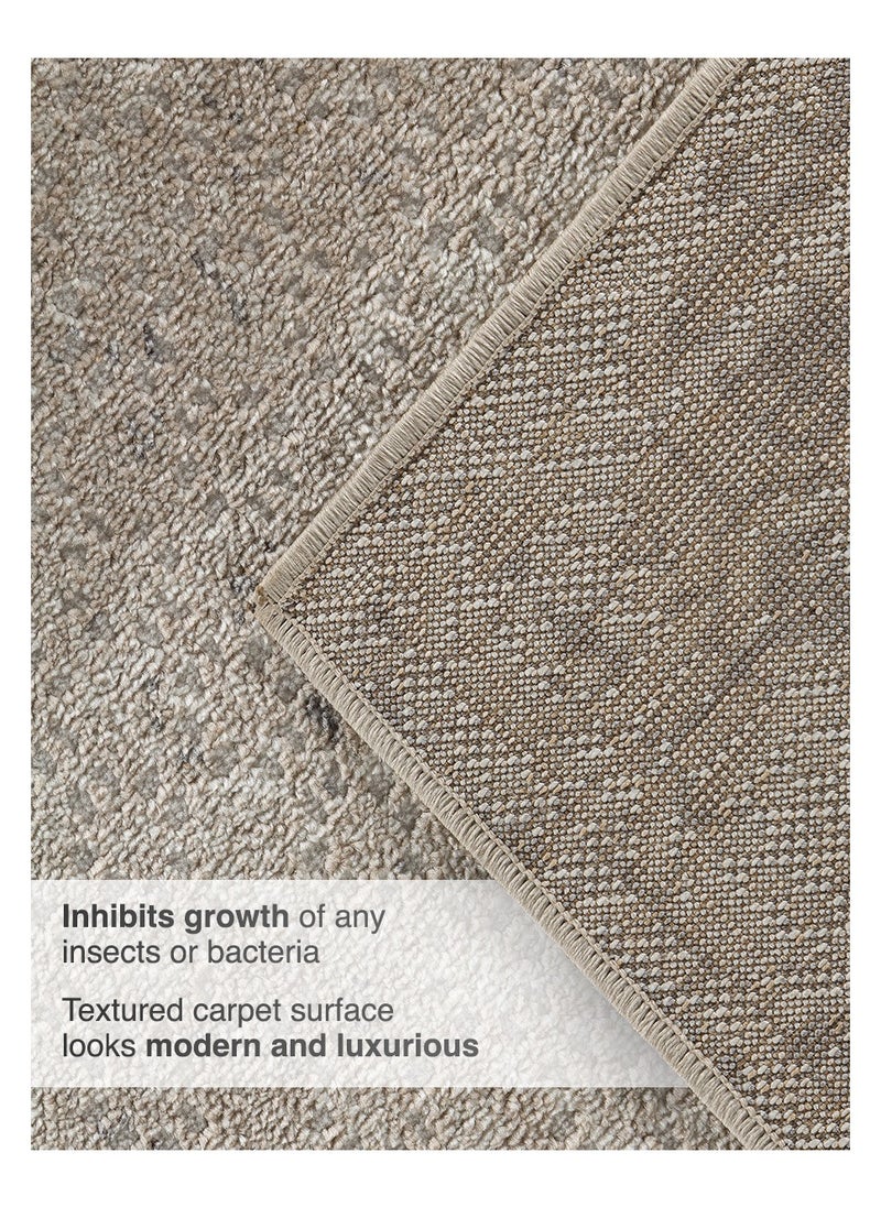 Generic Modern Vintage Style Area Super Soft Touch Living Room Bedroom Floor Decoration Carpet Beige Natural Light Rectangular 150x230 cm  - Image 5