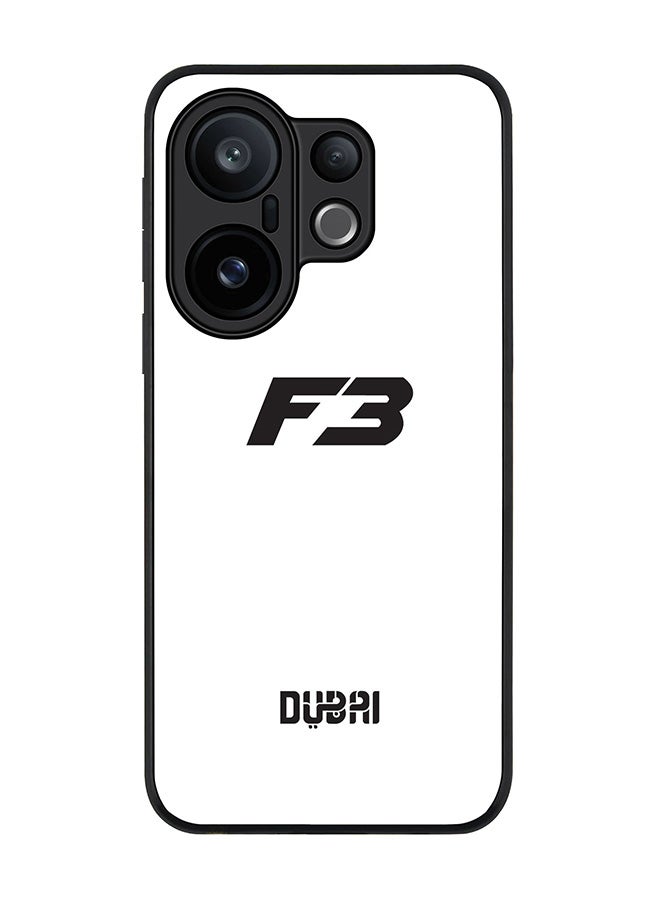 Stylizedd For vivo X200 FE / S30 Pro mini Case,Slim fit Camera Protection, Shockproof Thin Phone cover  -  Faz3 Dubai White
