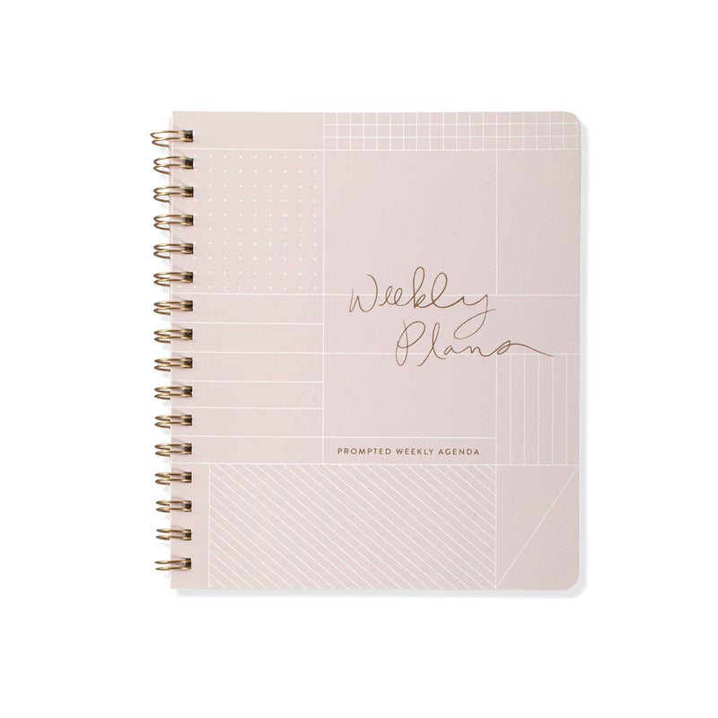 Fringe NonDated Weekly Planner 160 Pages 7 x 8375 Inches Grid 878101