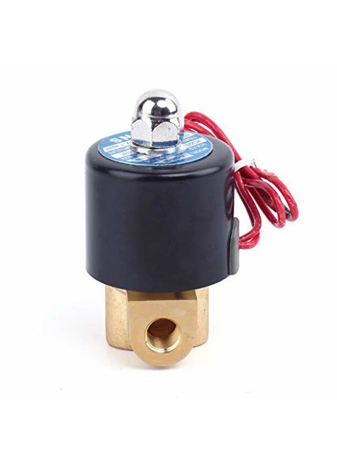 Sns 2W025-N08/AC110V 1/4"NPT Brass Electric Solenoid Valve Normally Closed Water, Air, Diesel - Image 5