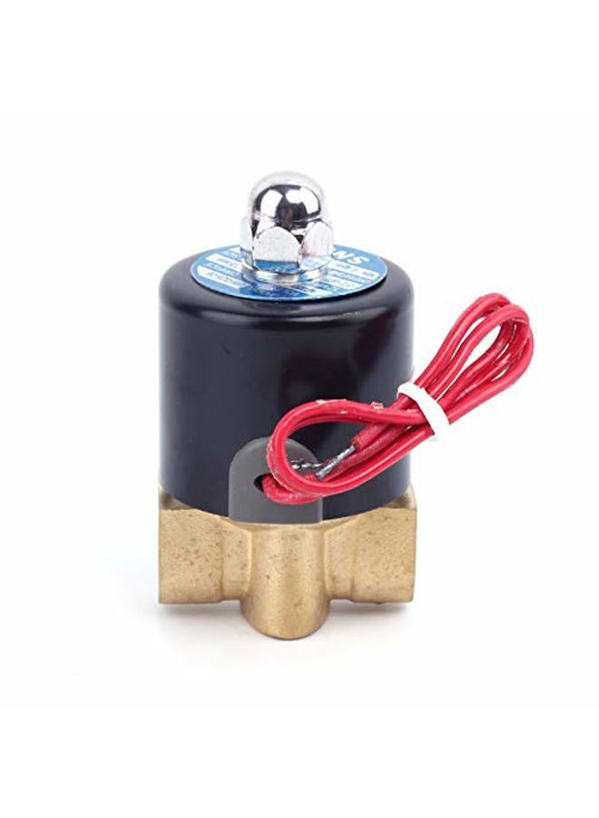 Sns 2W025-N08/AC110V 1/4"NPT Brass Electric Solenoid Valve Normally Closed Water, Air, Diesel - Image 4