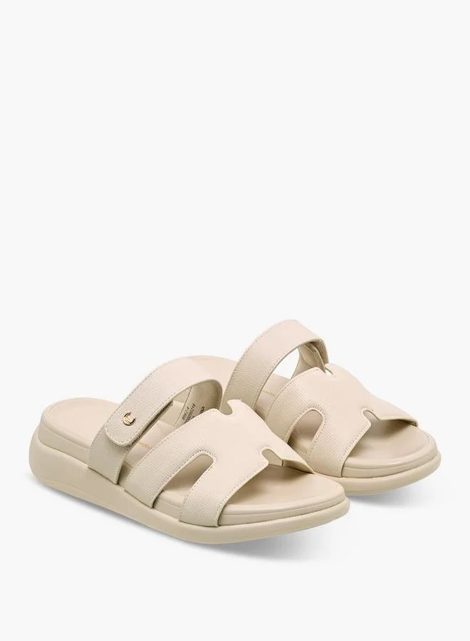 Le Confort BEIGE Women Flatform Heel Comfort Sandals for Women | Best Price UAE