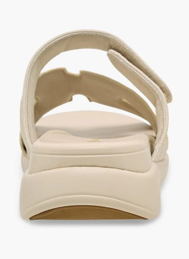Le Confort BEIGE Women Flatform Heel Comfort Sandals for Women | Best Price UAE