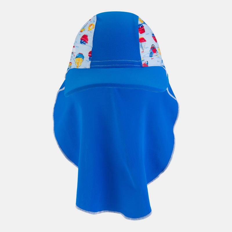 كويجا قبعة السباحة مع واقي للرقبة للأطفال - Image 1