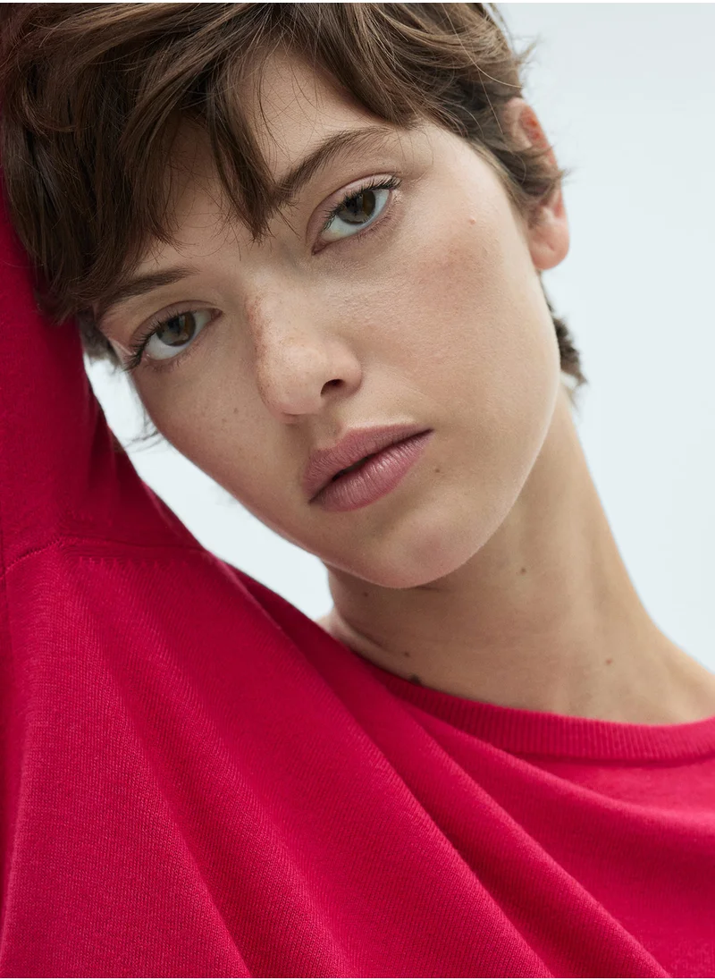 MANGO Crew Neck Sweater