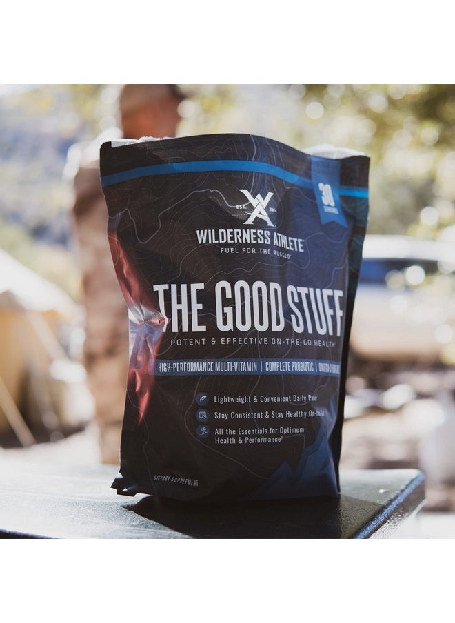 Wilderness Athlete The Good Stuff ; Daily Vitamin Pack Multivitamin For Women & Men Vitamin Packs For Men & Women Health Supplement Probiotics Omega 3 Fish Oil & Multivitamins With Zinc  - Image 3