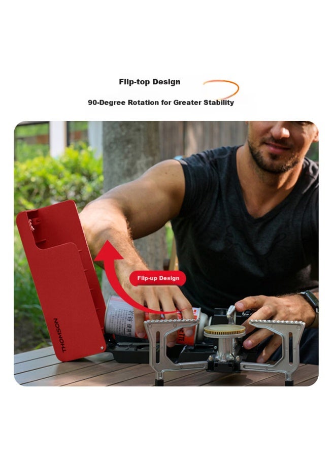Thomson Portable Split Cassette Stove Outdoor Camping Bbq Windproof Gas Camping Cooking High Heat Tm-ks03 - Image 2