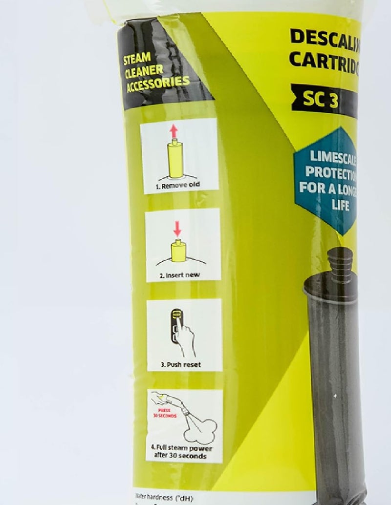 Kärcher Decalcification Cartridge for Karcher Steam Cleaner SC 3 - Replacement Part - Multi Purpose Power Steamer Tool - Image 2