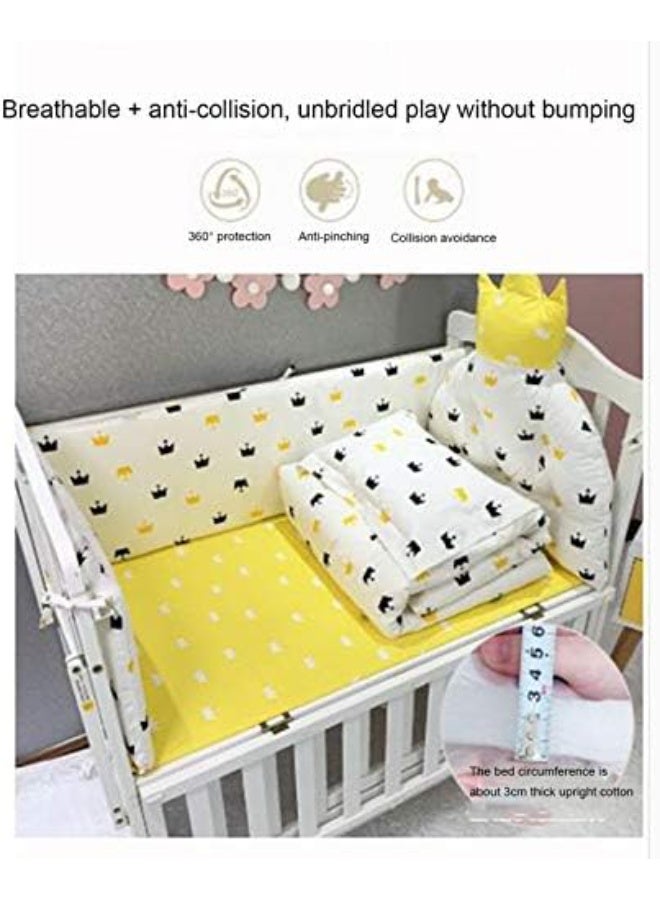 Moro Moro Breathable, eco-friendly, shockproof, and machine washable pure cotton cot set for boys and girls - Image 3