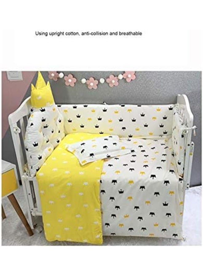 Moro Moro Breathable, eco-friendly, shockproof, and machine washable pure cotton cot set for boys and girls - Image 4