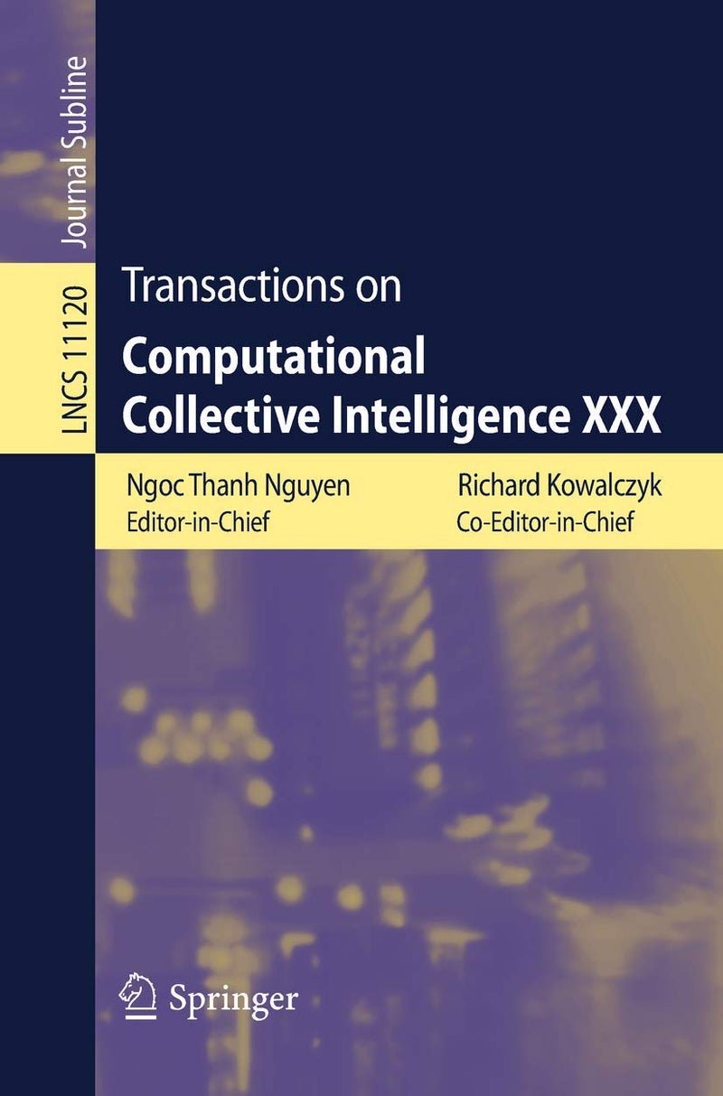 Transactions on Computational Collective Intelligence XXX 