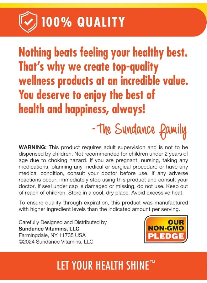 Sundance Kids Multivitamin Gummies Mixed Berry Flavor for Kids - Image 5