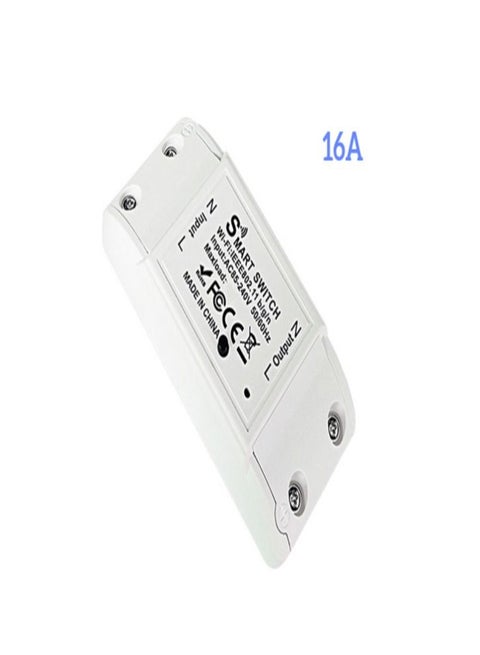 Smart TUYA WiFi Key, Compatible With Alexa And Google Home,iPhone, Android, Remote Control Relay Switch, DIY Module For Home, Hotel, Office, And Voice Control Timer Function,16A,3800W