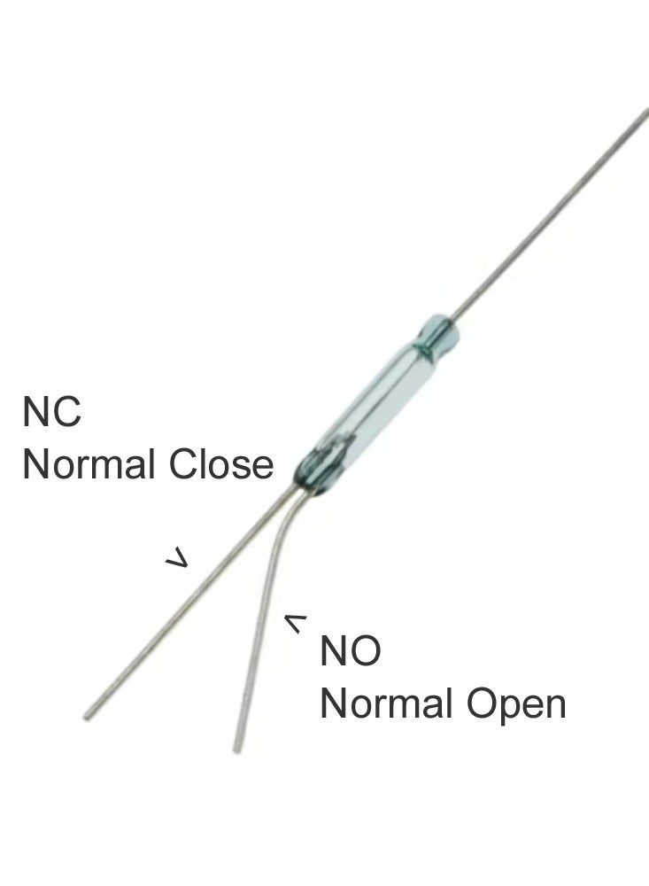 Reed Switch 3Pin Magnetic Switch Normally Open Normally Closed NC NO Conversion Switch - Image 2