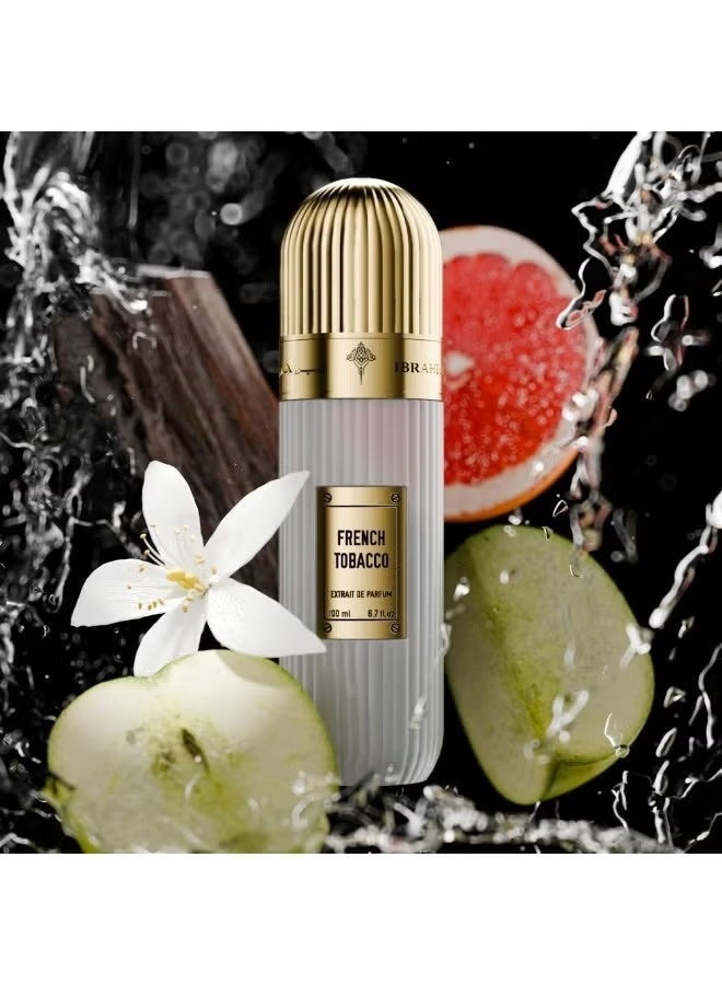 ابراق عطر فرنسي التبغ من إبراهيم القرشي، بخاخ 100 مل - Image 3