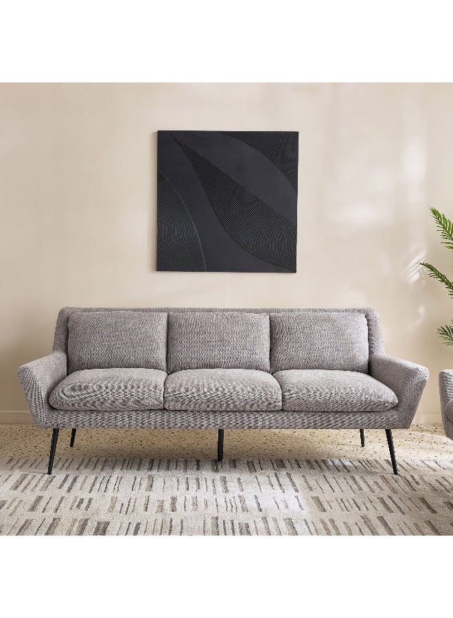 Home Box Vicenza 3 Seater Fabric Sofa - Image 2