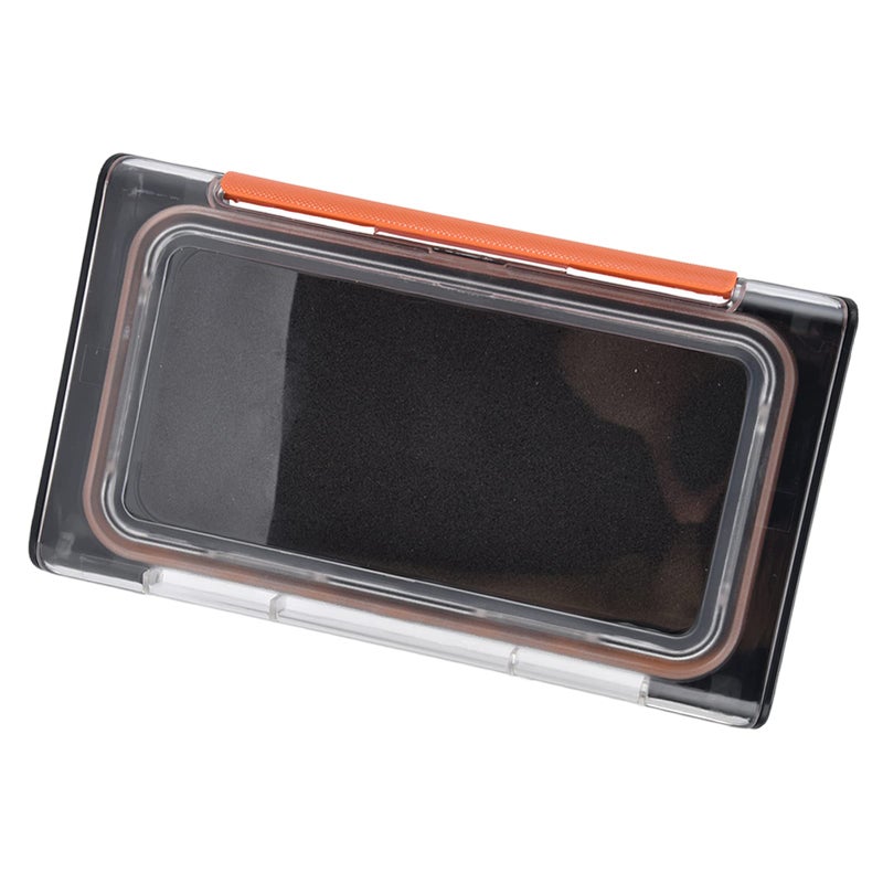 Waterproof Phone Holder For Shower With 360 Rotation Black Touch Screen Wall Mount - Image 3