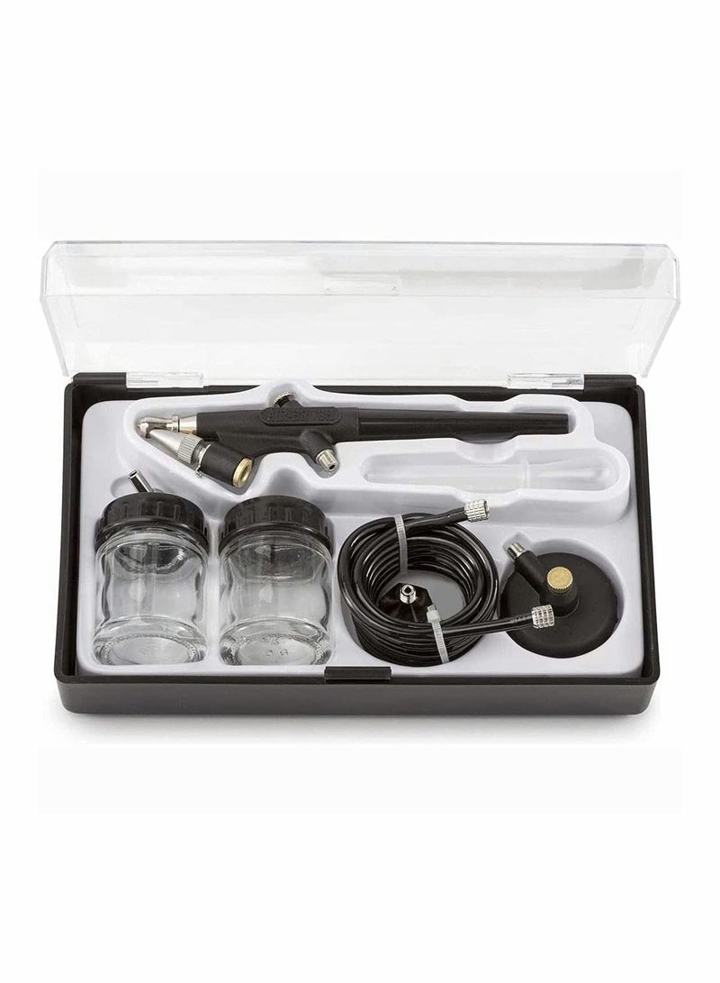 Precision Painting and Detailing Airbrush Kit with 0.8mm Nozzle for Art and Crafts. - Image 1
