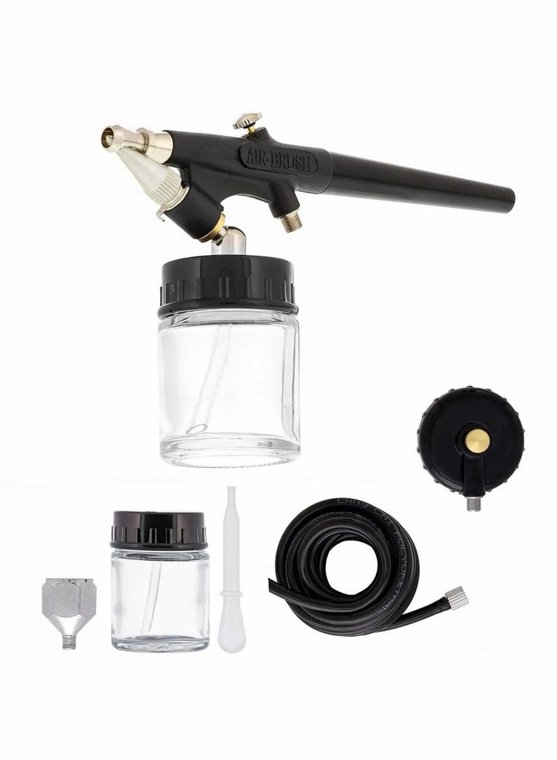 Precision Painting and Detailing Airbrush Kit with 0.8mm Nozzle for Art and Crafts. - Image 5