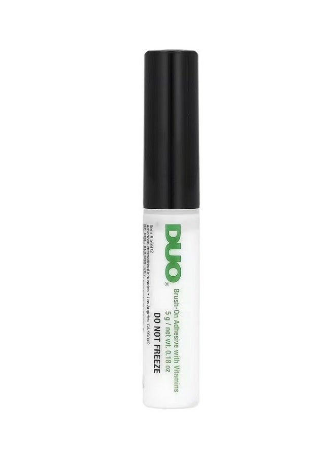 DUO Brush-on Strip Lash Adhesive White/Clear Tone (5g) - Image 3