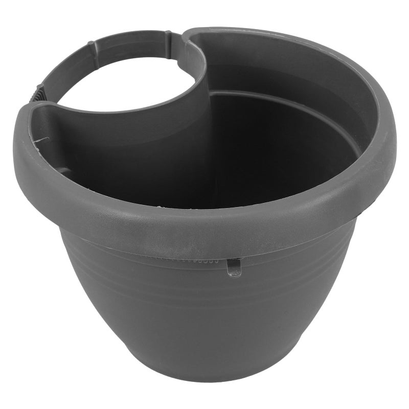 Creative Hanging Wall Planter Small Gray Plastic Water Tube for Indoor Outdoor Gardening - Image 2