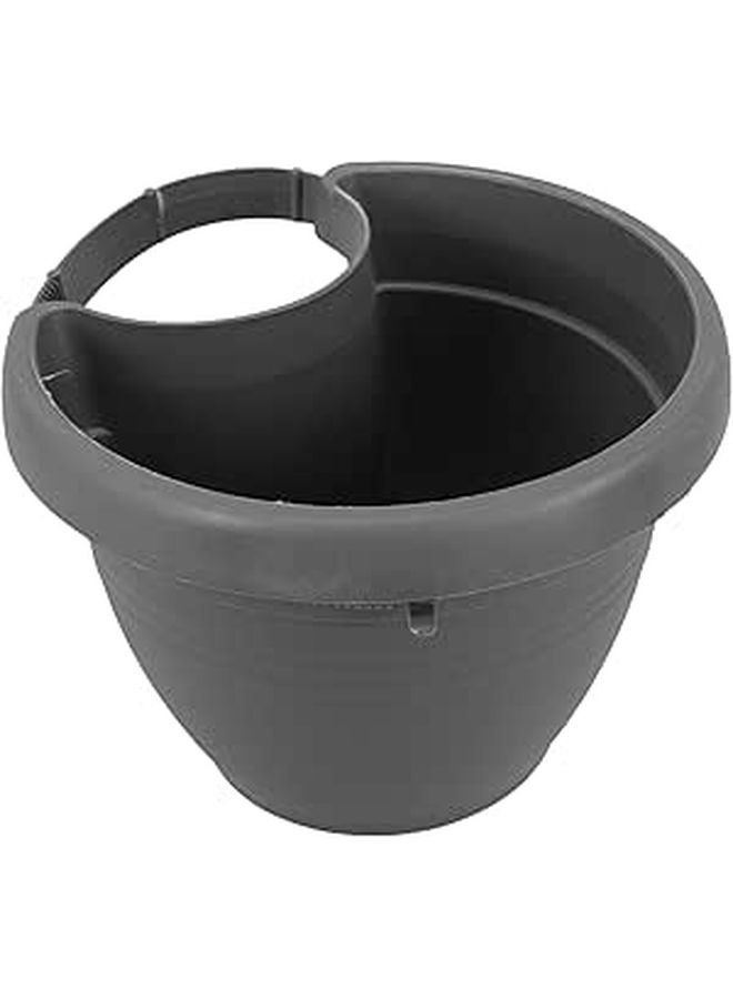 Creative Hanging Wall Planter Small Gray Plastic Water Tube for Indoor Outdoor Gardening - Image 1