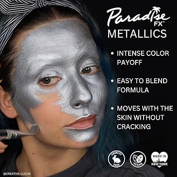 Mehron Paradise Face Paints Brilliant Orange 14 oz - Image 4