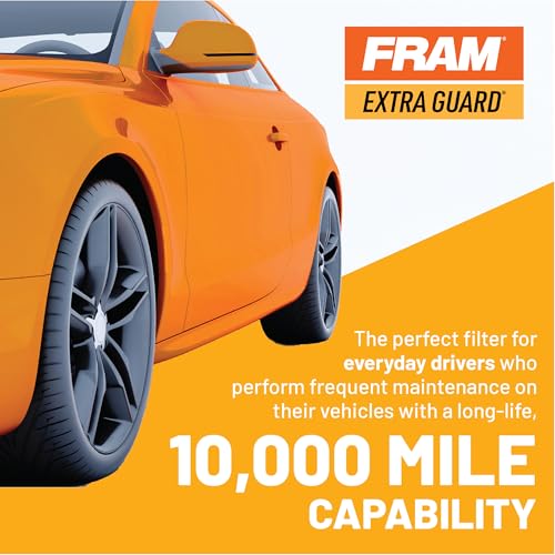 FRAM Extra Guard PH6607, 10K Mile Change Automotive Replacement Interval Spin-On Engine Oil Filters for Select Vehicle Models (6 Pack) - Image 3