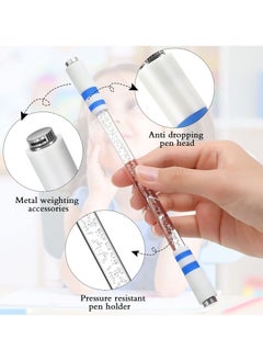 Y&D 4 Pcs LED Rolling Finger Rotating Pens, Non Slip Coated Twirling Pens Without Pen Refills Playing for Student Entertainment Office Decompression artifact Bubble Style  - Image 4