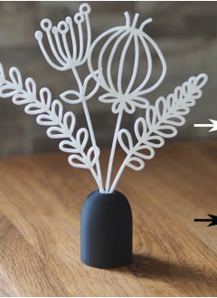 3D Brothers Eternal Blooms – Artificial Flowers in Decorative Vase  - Image 1