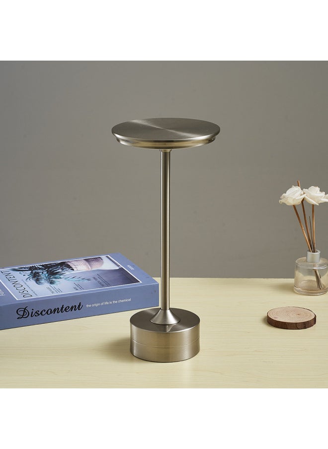 Generic - Decorative Lighting/charging Lamp/charging Lamp Usb Port Touch Switch-Light Source Power:Charging Touch Three Colors + Electrodeless Dimming (2000 MA)-Light Color:Type B [silver]] - Image 1