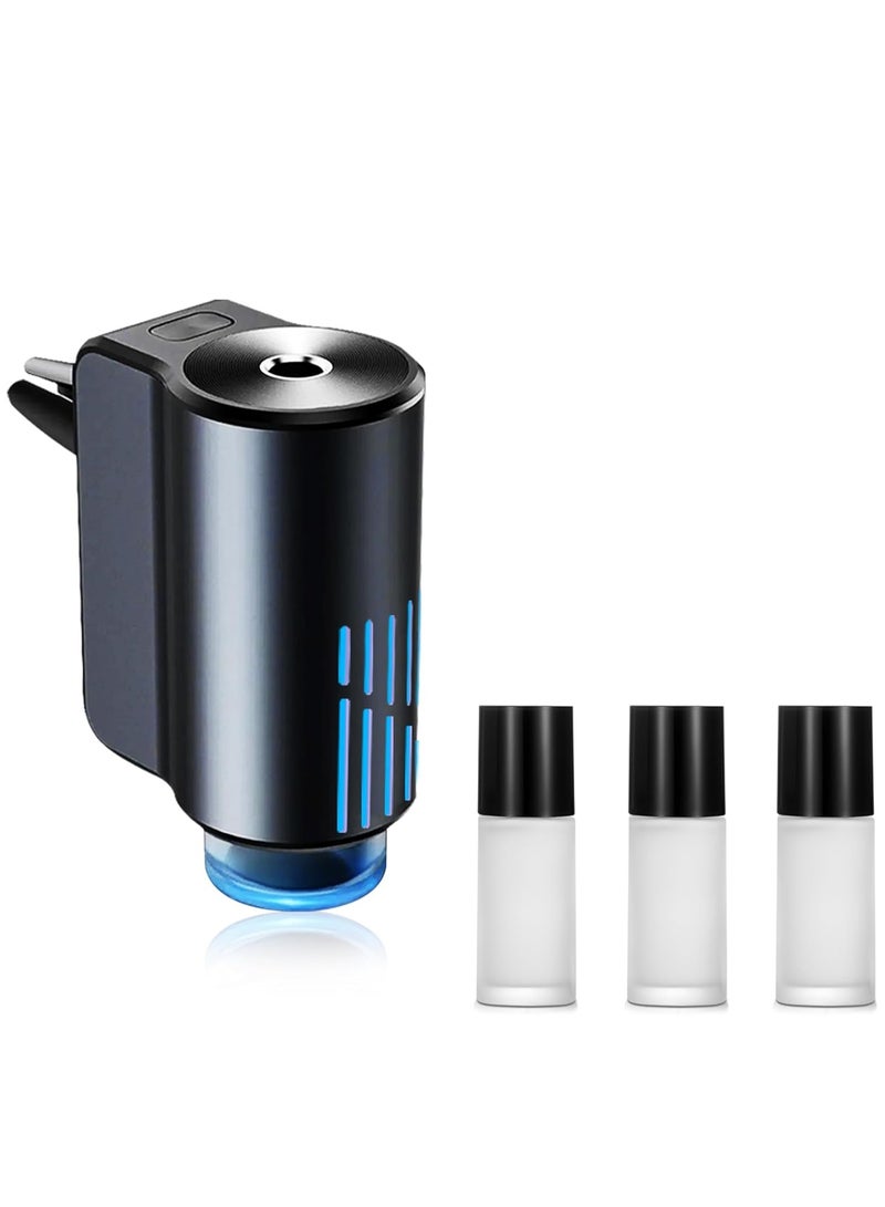 OHAHO Intelligent Car Air Freshener Diffuser 3 Adjustable Modes Adjustable Aroma Diffuser Rechargeable Intelligent Car Aroma Diffuser with 3 Exclusive 10ml Fragrances Auto On/Off Air Diffuser for Car - Image 1