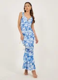 Styli blue floral