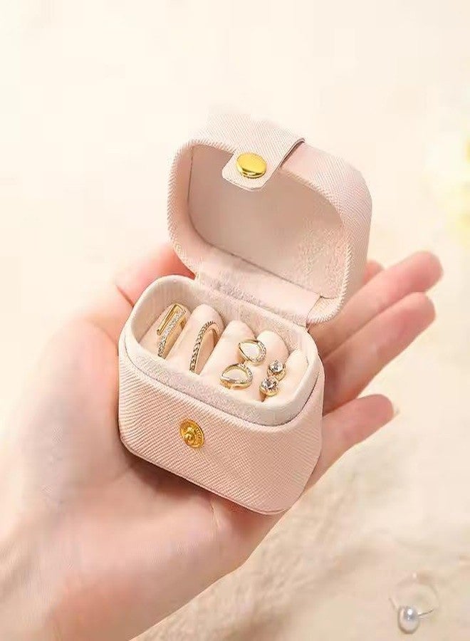 SEMNOX CREATION Rectangle Ring Box Storage 3 Slots for Wedding Ceremony Proposal Engagement Birthday Gift - Image 2
