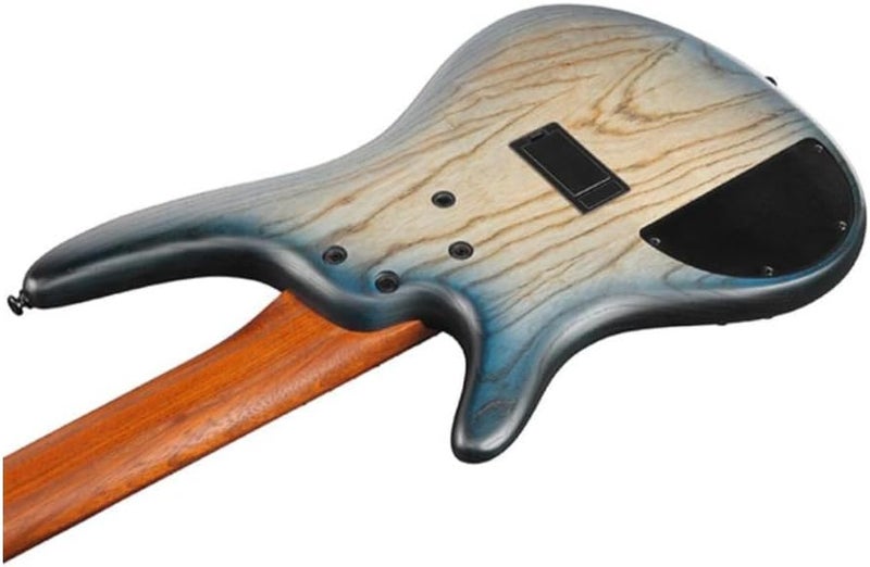 ايبانيز غيتار باس إيبانيز SR605E القياسي ذو 5 أوتار - لون أزرق كوني متوهج مسطح - Image 5