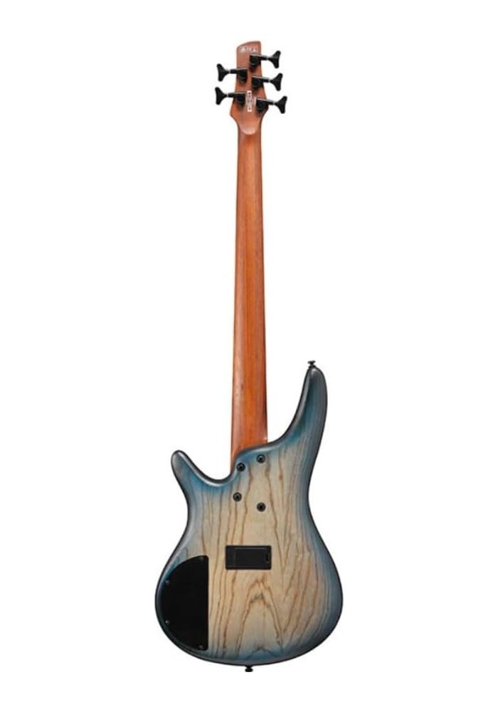 ايبانيز غيتار باس إيبانيز SR605E القياسي ذو 5 أوتار - لون أزرق كوني متوهج مسطح - Image 3
