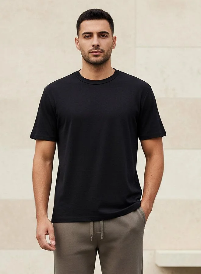 Splash FAV Men Relaxed Fit Crew Neck Short Sleeves T shirt