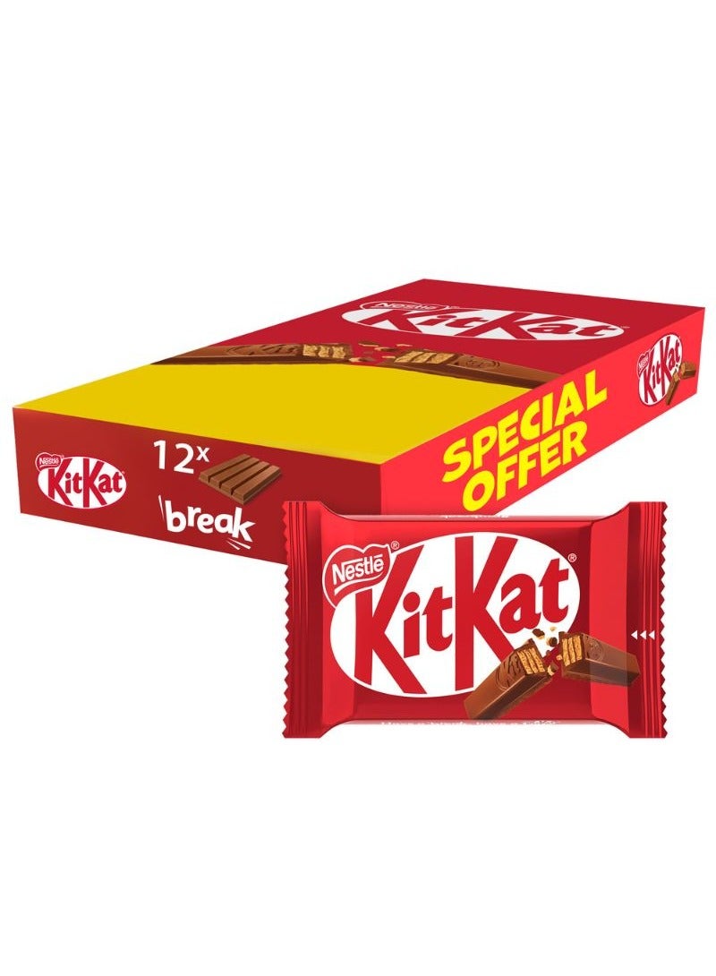 KitKat Wafer 4 Finger Chocolate 12 x 36.5g - Image 3