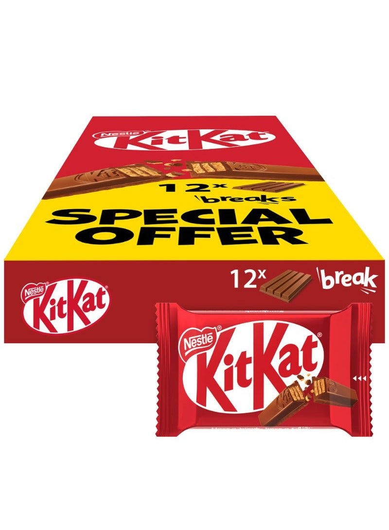 KitKat Wafer 4 Finger Chocolate 12 x 36.5g - Image 5