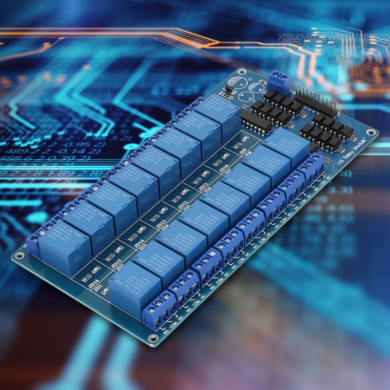 Tongling Relay Module: 1-16 Channels DC 5V - Strong Anti-Interference Stable Performance Optocoupler Relay Module for Microcontroller Development, Home Appliance Control, PLC Expansion Output - Image 4