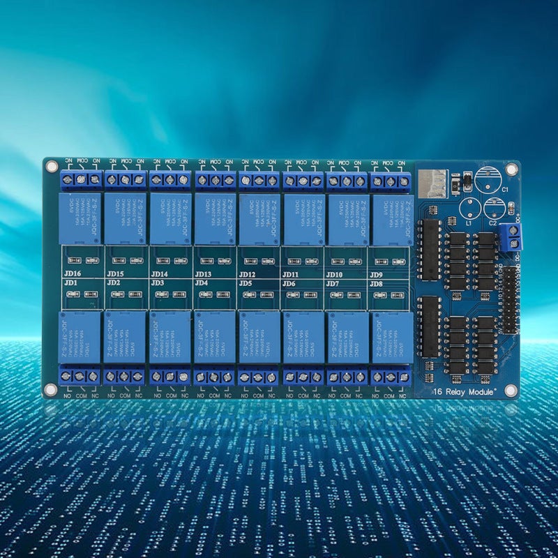 Tongling Relay Module: 1-16 Channels DC 5V - Strong Anti-Interference Stable Performance Optocoupler Relay Module for Microcontroller Development, Home Appliance Control, PLC Expansion Output - Image 5