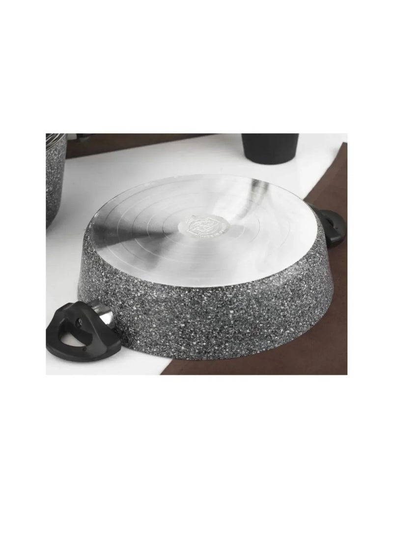 TAC Taç 7-Piece Granite Cookware Set – Made in Turkey - Image 3