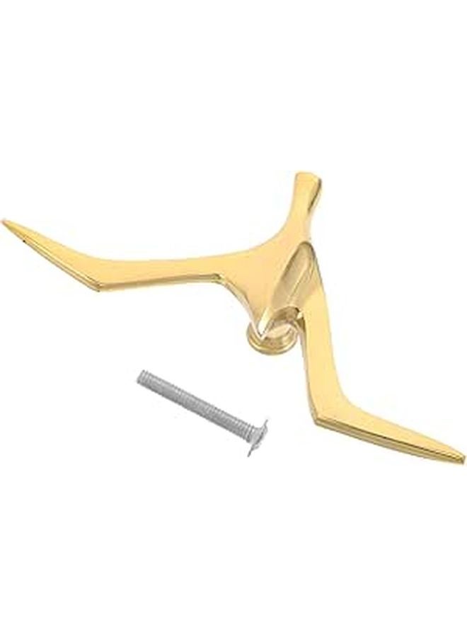 Brass Seagull Cabinet Pull Handle Vintage Kitchen Drawer Pulls Single Hole 117x56x26mm - Image 1