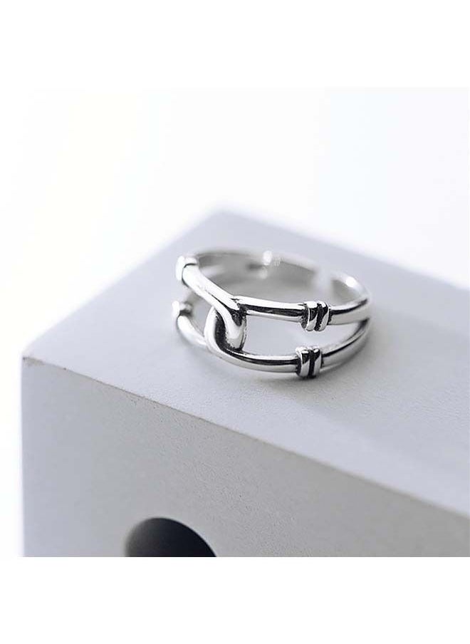 NIBEMINENT Adjustable Knuckle Open Rings  - Image 4