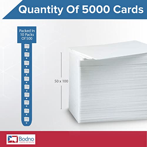 Bodno 5000 Pack - Bodno Premium CR80 30 Mil Graphic Quality PVC Cards - Image 3