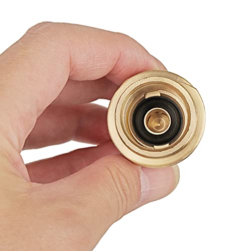 Timsec Propane Gas Fitting Hose Adapter with 1/4 Inch Pipe Thread and QCC1 Male & POL Female Connector, 33ft PTFE Gas Line Pipe Thread Tape for Outdoor Cooking - Image 3