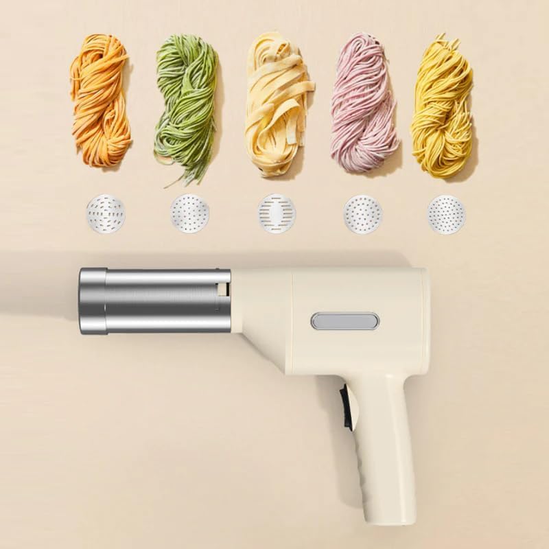 kesig kesig Noodle Maker Home Small Portable Handheld Noodle Press Pasta Sausage Filling Mould Stainless Steel Pasta Maker Machine Kitchen Tools Ramen Machine Home  - Image 3