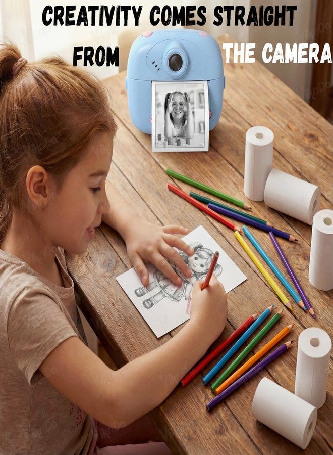 VikriDA Non-Sticky Thermal Paper Roll 2.5 Inch (58mm) White for Mini Thermal Printers, Kids Camera & Billing – Set of 5Pcs - Image 5